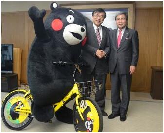 5万辆日本熊本县酷ma萌共享单车将登陆中国