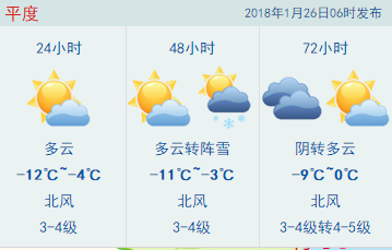 即墨24小时天气预报预报