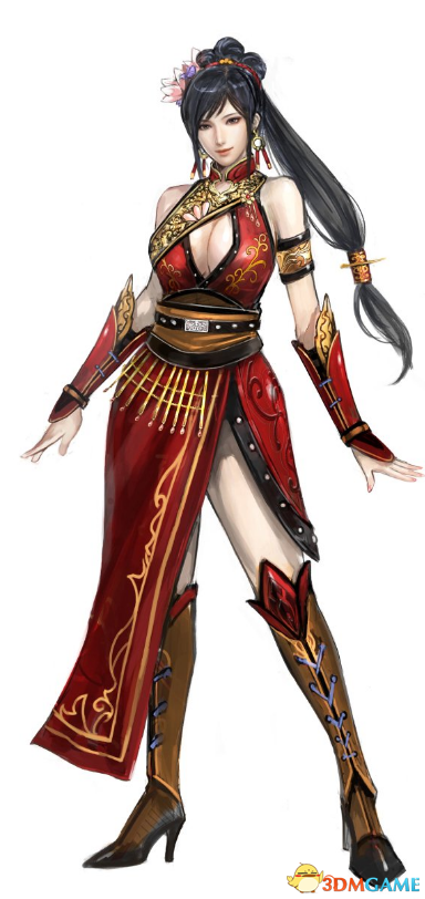 玉美胸更美《真三国无双8》练师性感人设图公开