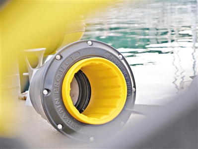 "海洋垃圾桶"收集的垃圾