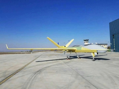 扬州造"翼龙Ⅱ"无人机首秀 可执行侦察 监视和对地打击