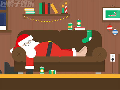 【gif】今年圣诞,你家有圣诞老人偷偷送礼物吗