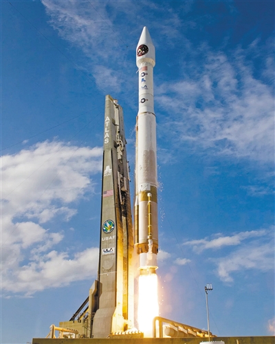 2013年3月19日,一枚阿特拉斯v型运载火箭发射升空,将美国空军的sbirs