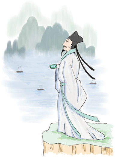 中唐诗人刘禹锡因为参与了著名的"永贞革新",和几个同道一起被贬为僻