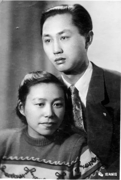 (叶正大与任弼时侄女任岳结婚照)