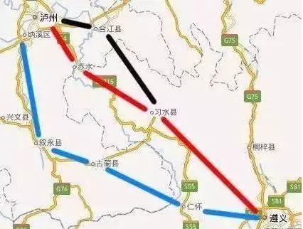 昭通至黔江铁路延伸至湖北恩施,项目正线全长812公里,其中,遵义段长