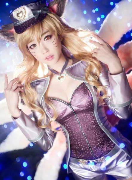 螺旋猫《偶像歌手》cos写真 热裤九尾狐美的让人喷血