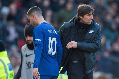 孔蒂怼阿扎尔:我踢球时抱怨位置险些被里皮杀