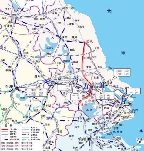 新京杭高铁将使无锡等江苏这些城市获益多少?