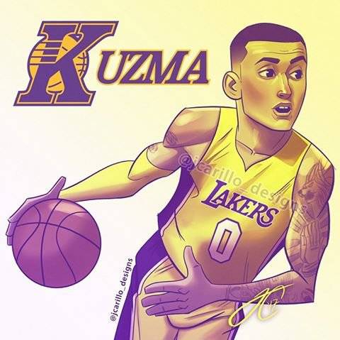 库兹马今天砍下28分,帮助湖人力克宿敌凯尔特人.