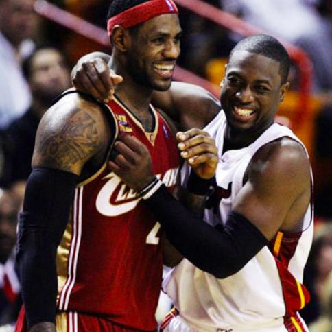 詹皇将成nba史上真正第一巨星,却不忘韦德:詹韦连线造第30000分