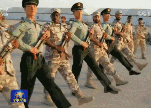 这个国家刚刚大阅兵全体官兵走的是中国式正步