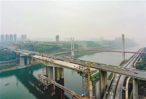 寸滩长江大桥、高家花园复线桥、重庆西站…你
