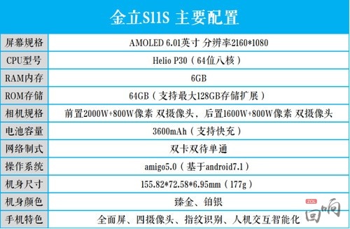 人有多大胆就有多大产,金立s11s集时尚与功能于一体