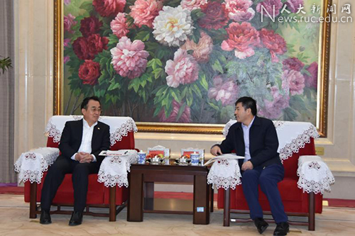 吴付来副书记一行访问荣盛发展集团