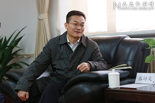 中国人民公安大学副校长张培文一行来校调研