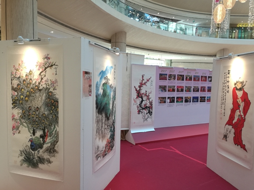 画家罗礼明第五次赴新加坡举办个展