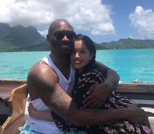 甜蜜蜜!瓦嫂晒与科比度假照片