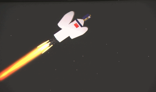 火箭起飞图片动态图图片