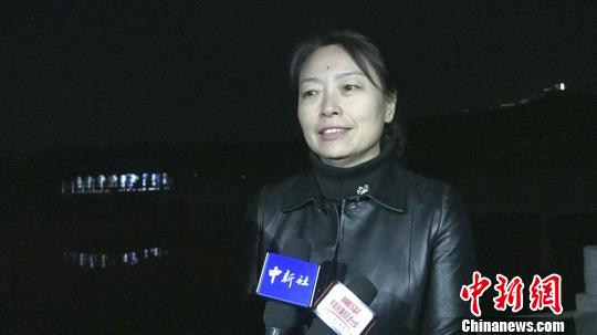 山西晋城高平市副市长李素仙接受中新网记者采访.