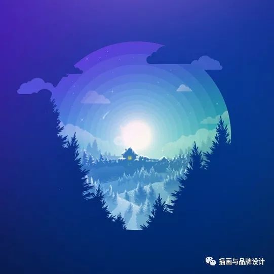 她用ps画出的意境,把我迷醉了