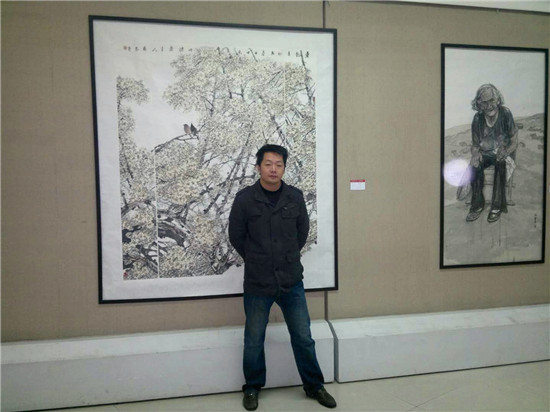 北京书画家杨光图片