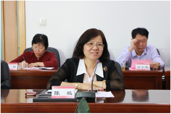 中国航空发动机集团总经理助理张姿一行来校交流