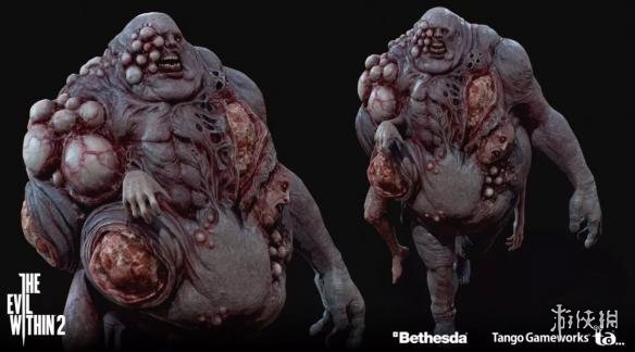 《恶灵附身2》畸形怪物设定图公布 恶心恐怖太重口!