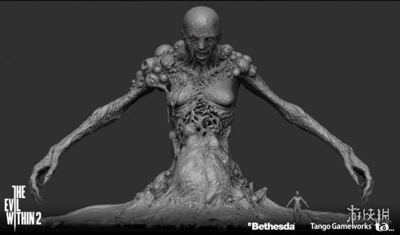 《恶灵附身2》畸形怪物设定图公布 恶心恐怖太重口!