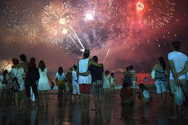 巴西里约跨年烟火庆典发生群体抢劫事件,警方暂未公布细节