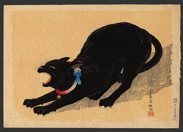 日本唐猫妖猫为什么是黑猫