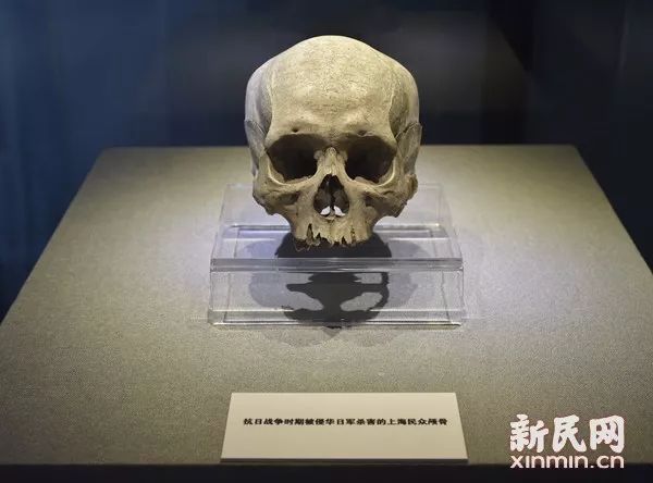 铁证如山日军百人斩武士刀再现侵华日军在淞沪地区的暴行实物展