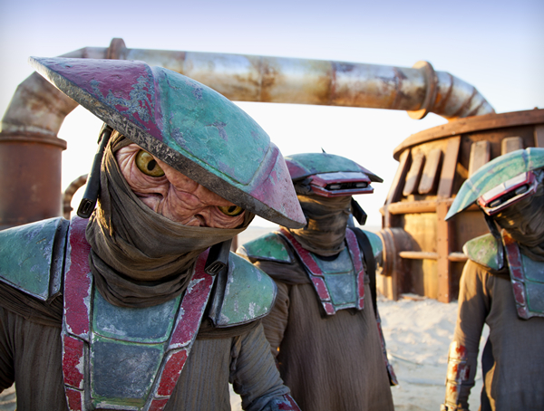 《星球大战》中的外星人看起来更真实?