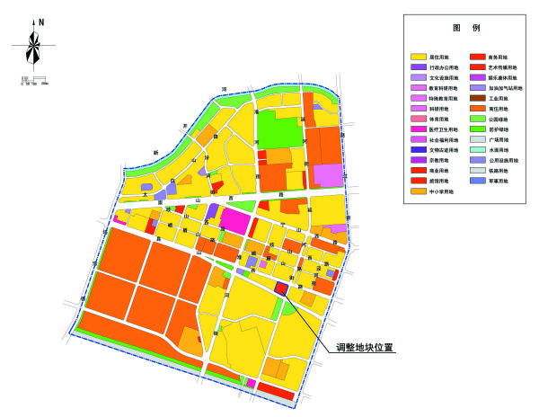 三,规划调整:本次拟调整地块位于皇姑屯地区东部,用地范围东至延河街