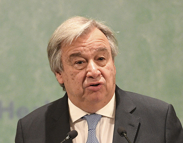 联合国秘书长新年发警报核武忧虑达冷战以来最高