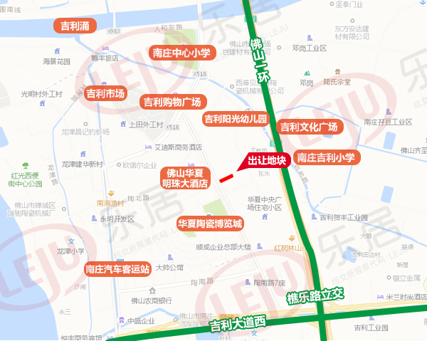 楼面价5330元㎡起佛山南庄镇中心推出过万㎡商住地