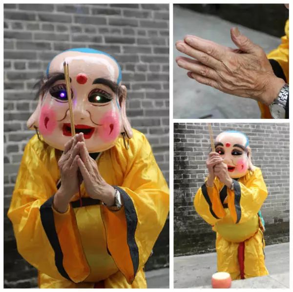 梁光泰人见人爱智趣鬼马的大头佛欢笑了一代代西樵人