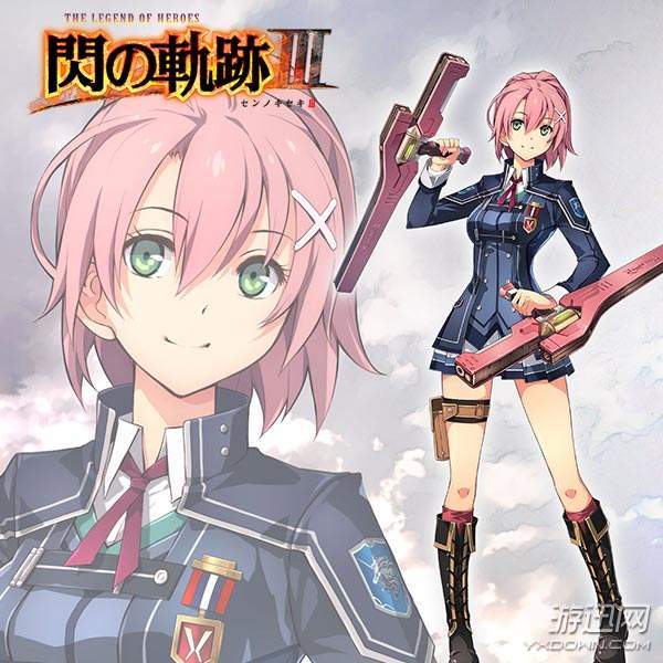 《闪之轨迹3》尤娜抱枕套开始接受预定 上演制服泳装诱惑