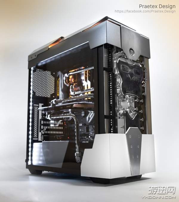 细节彰显霸气!《守望先锋》玩家自制温斯顿主题机箱