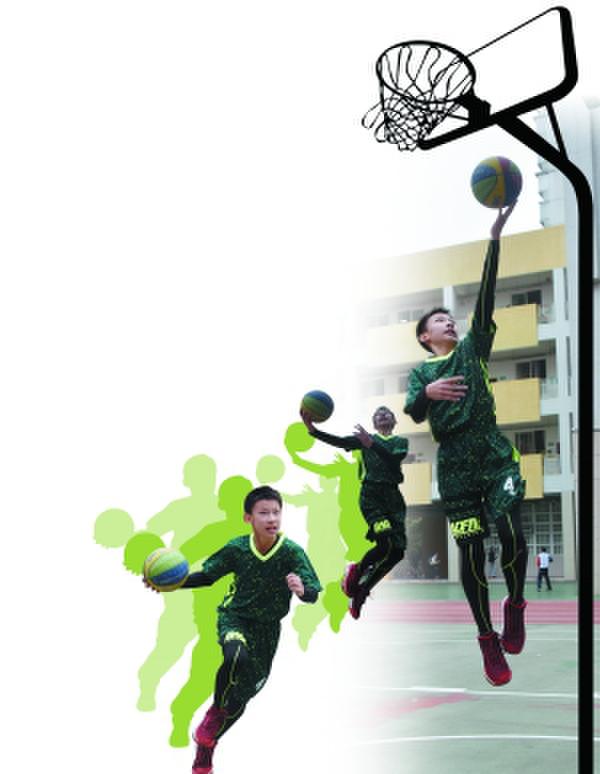 篮球少年何昊誓做"闪电球侠"