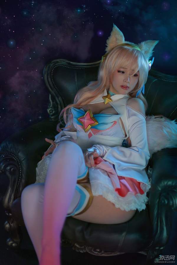 螺旋猫cos《lol》魔法少女阿狸 丰乳肥臀名不虚传
