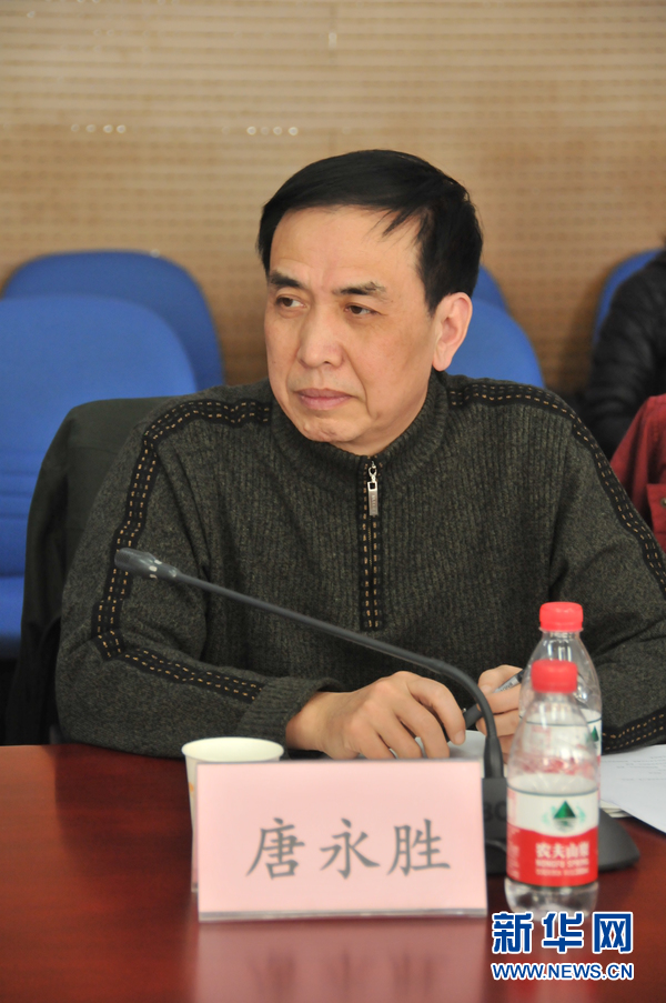 12月5日,国防大学国家安全学院副院长唐永胜主持研讨会分会议.