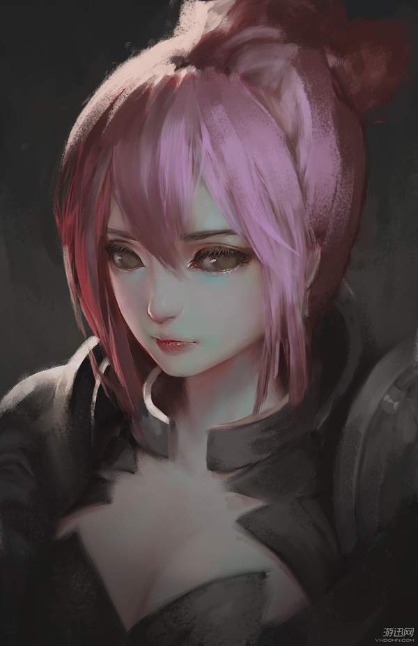 水中沉睡的dva美出天际 唯美画风的二次元画师作品赏