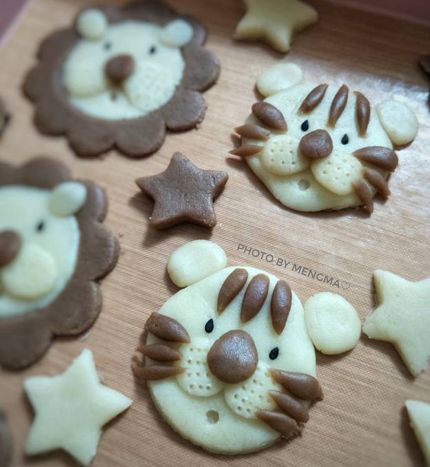 卡通动物园黄油饼干