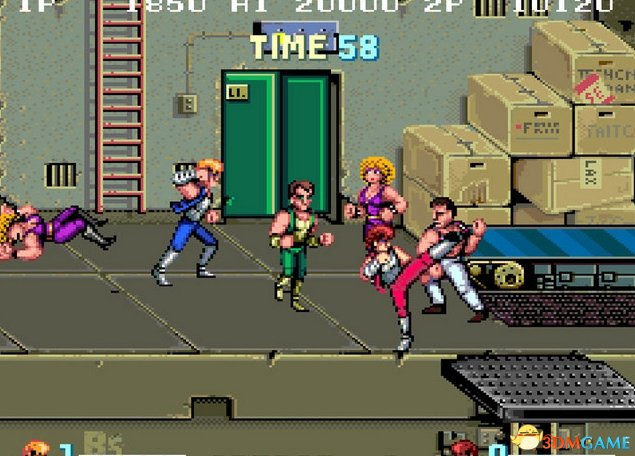 龙卷旋风脚 街机档案复刻名作《双截龙》登陆switch