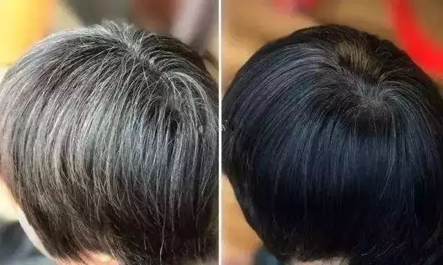 只黑头发不黑皮肤,洗后是清水,只需抹一抹,白发立马变黑发!