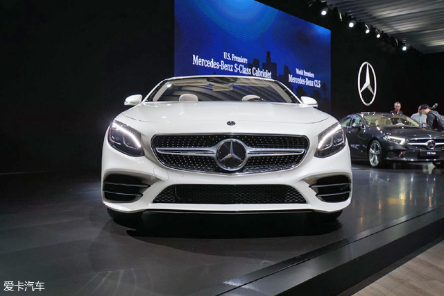 2017洛杉矶车展 奔驰s560敞篷车型静评