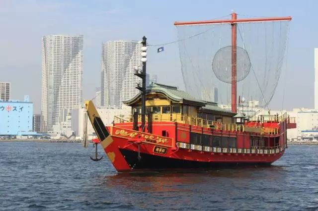 停泊在东京湾上的御座船【安宅丸】这次我们的集会地点位于心动之事