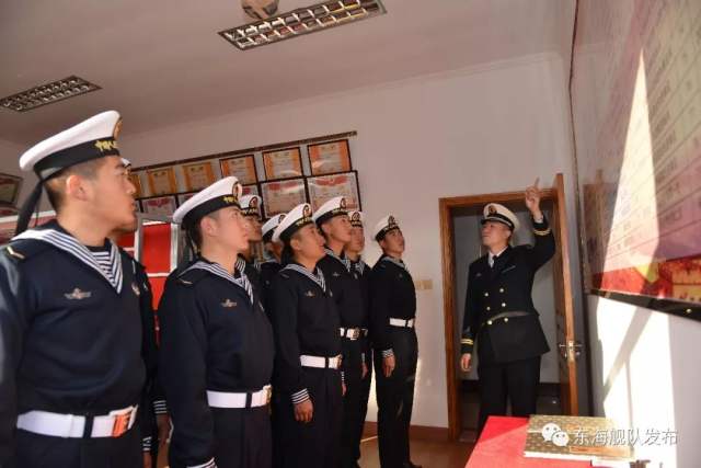 东海舰队新兵下连啦小老虎正式上岗