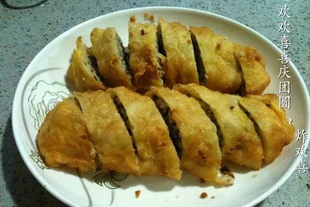 农村过年必做的一道美食炸欢喜营养美味欢欢喜喜过大年